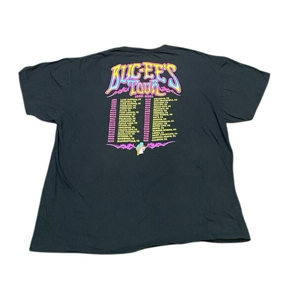 Bucee's Short Sleeve Graphic T Shirt Mens XL Tour 1982-2021 Psychedelic Black - Picture 2 of 5